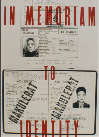 in memoriam to identity
